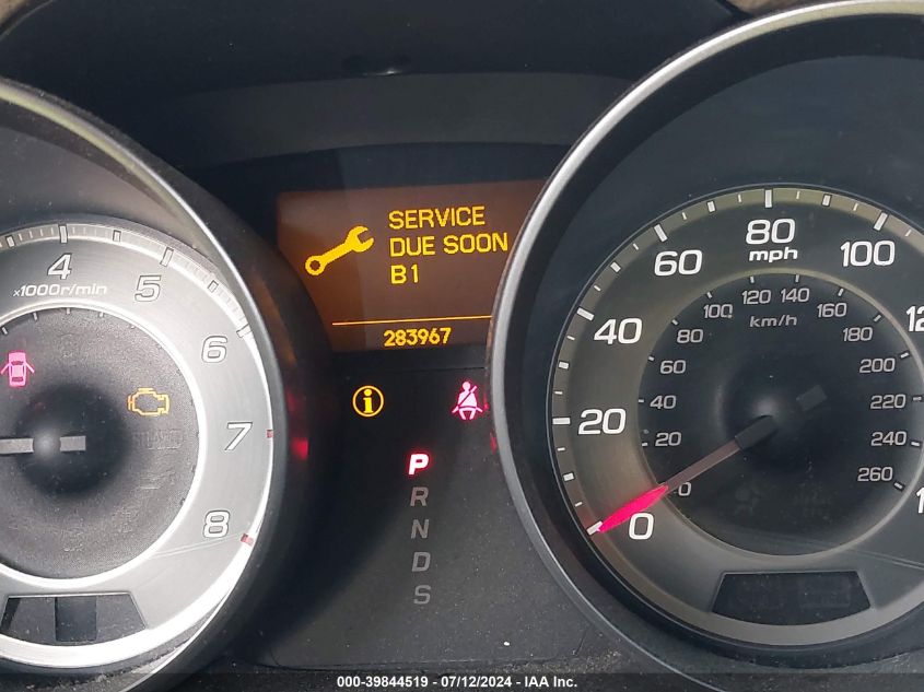 2010 Acura Mdx VIN: 2HNYD2H23AH529121 Lot: 39844519