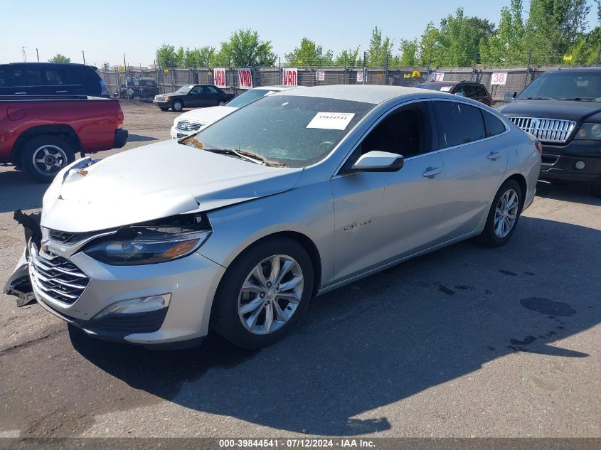 2020 Chevrolet Malibu Fwd Lt VIN: 1G1ZD5STXLF054299 Lot: 39844541