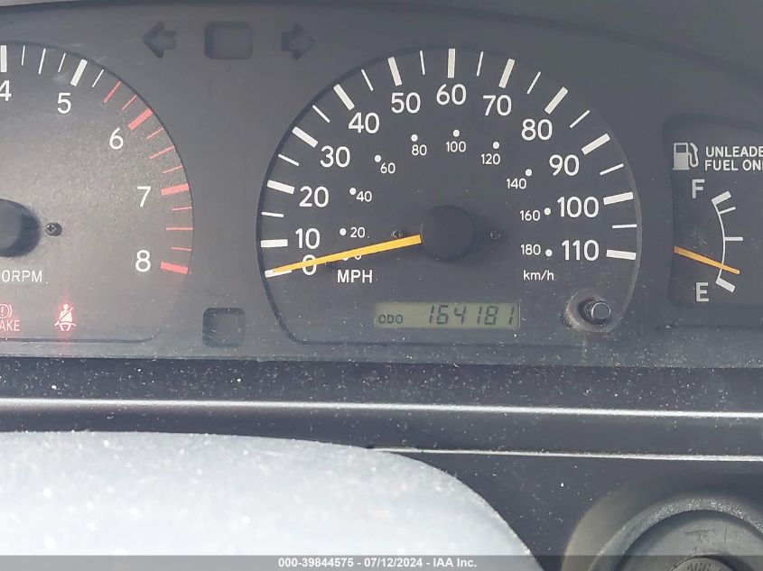 2000 Toyota Tacoma Base V6 VIN: 5TEWN72NXYZ702531 Lot: 39844575