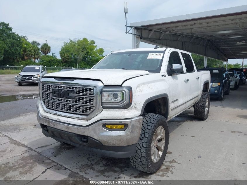 2017 GMC Sierra 1500 Slt VIN: 3GTU2NECXHG393458 Lot: 39844581