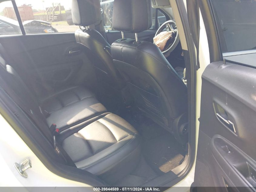 2016 Chevrolet Trax Ltz VIN: 3GNCJMSBXGL189504 Lot: 39844589