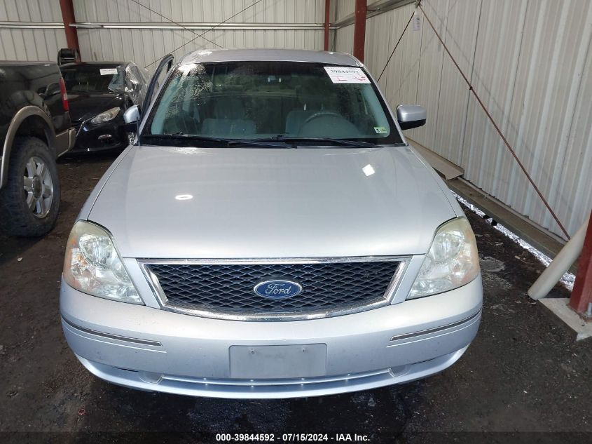 2005 Ford Five Hundred Sel VIN: 1FAFP24125G122187 Lot: 39844592