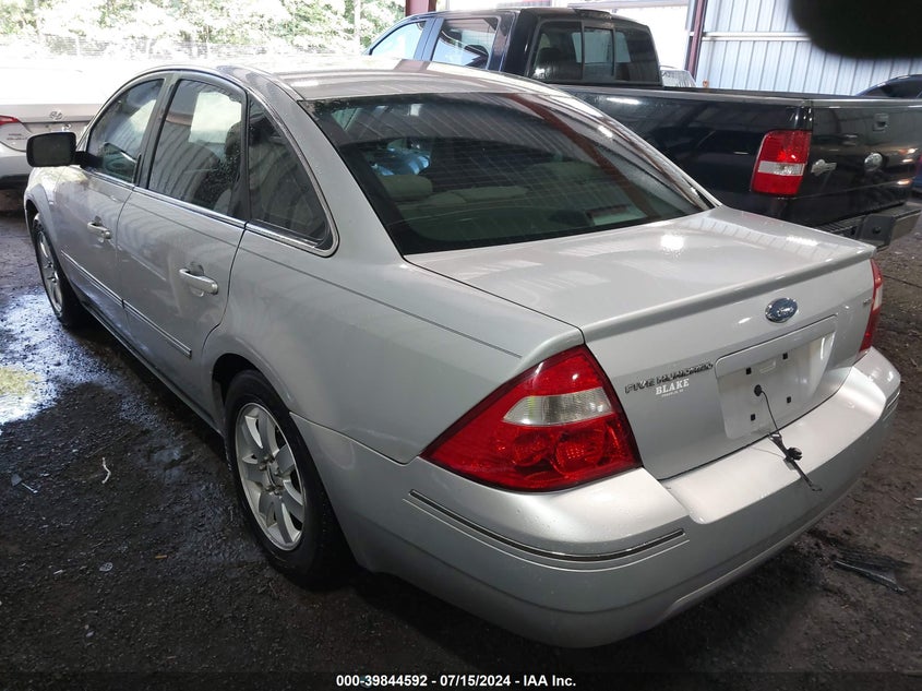 2005 Ford Five Hundred Sel VIN: 1FAFP24125G122187 Lot: 39844592