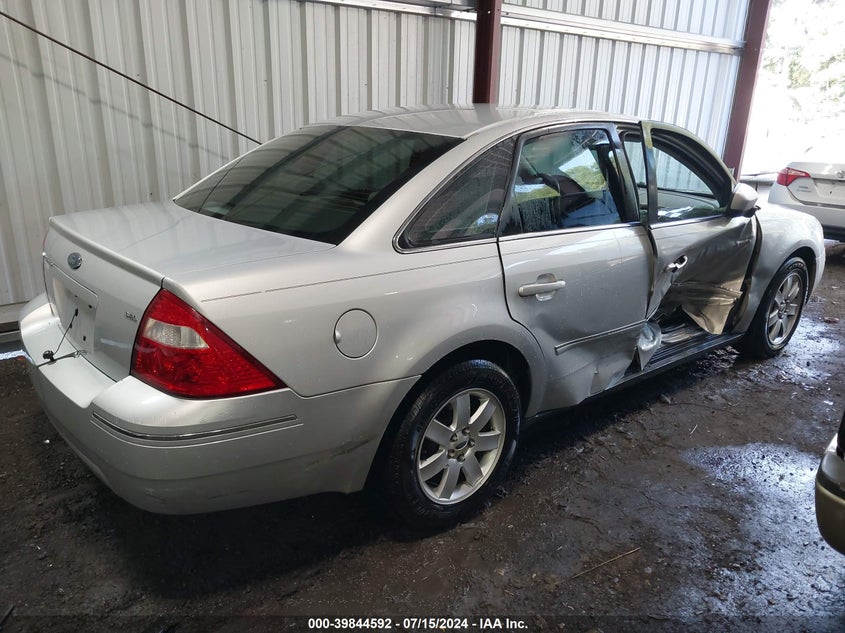 2005 Ford Five Hundred Sel VIN: 1FAFP24125G122187 Lot: 39844592