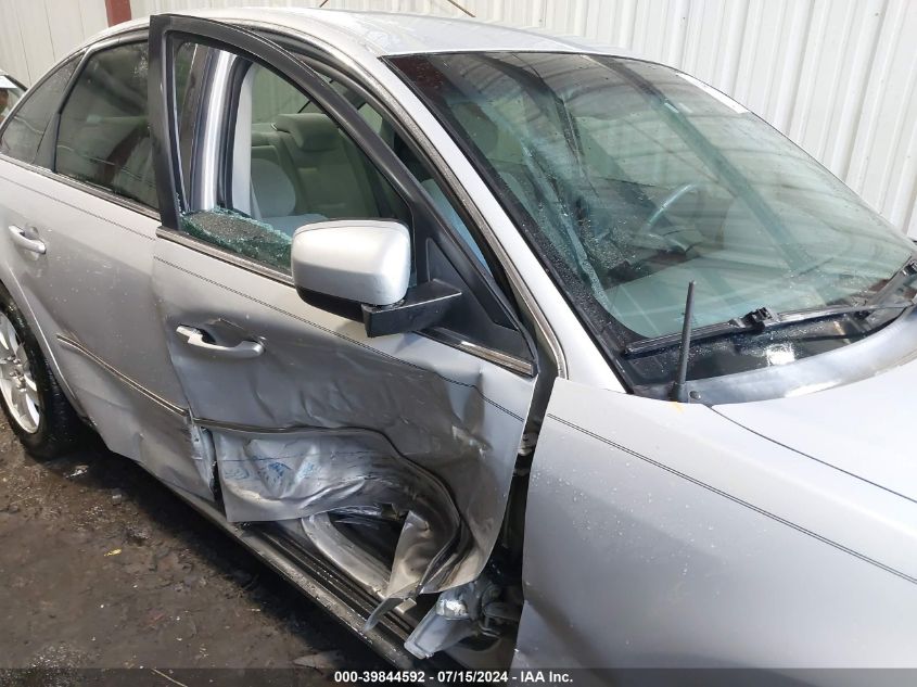 2005 Ford Five Hundred Sel VIN: 1FAFP24125G122187 Lot: 39844592