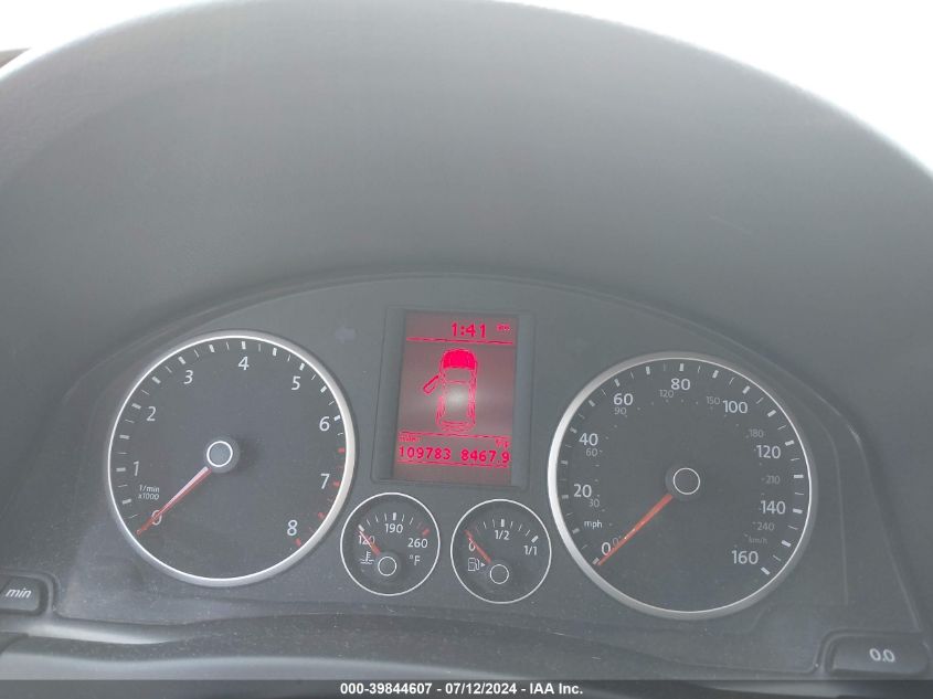 2009 Volkswagen Tiguan Se VIN: WVGBV75N09W524858 Lot: 39844607