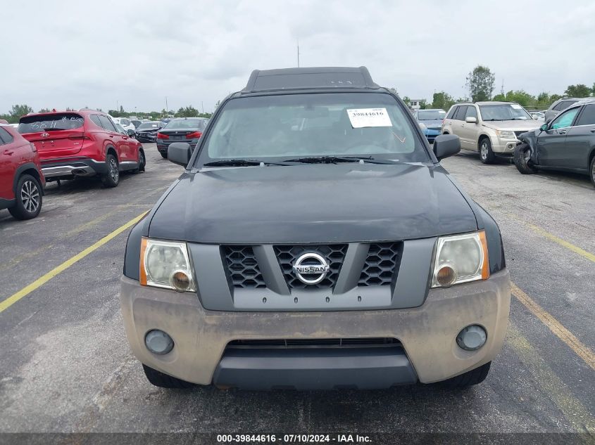 2007 Nissan Xterra S VIN: 5N1AN08U27C534182 Lot: 39844616