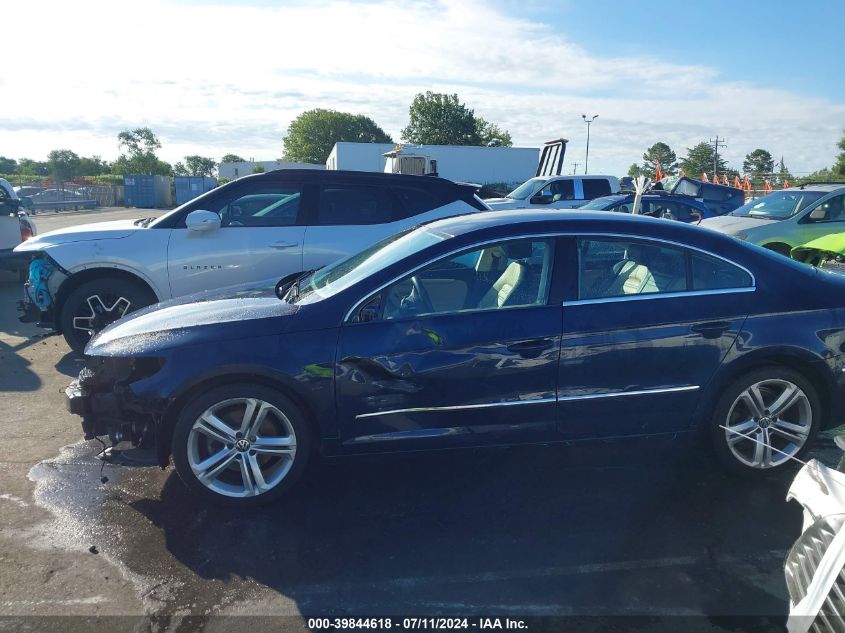 2013 Volkswagen Cc 2.0T Sport Plus VIN: WVWBN7AN5DE515436 Lot: 39844618