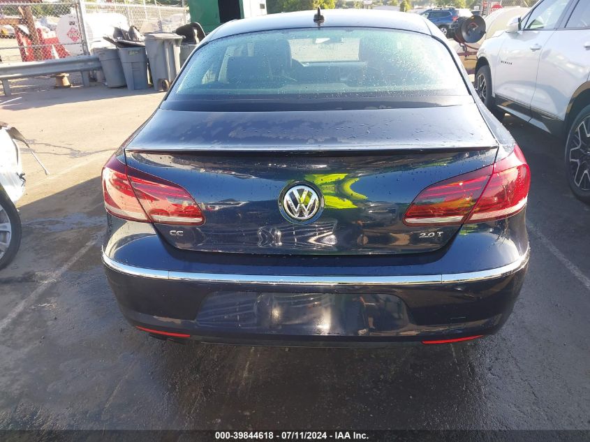 2013 Volkswagen Cc 2.0T Sport Plus VIN: WVWBN7AN5DE515436 Lot: 39844618