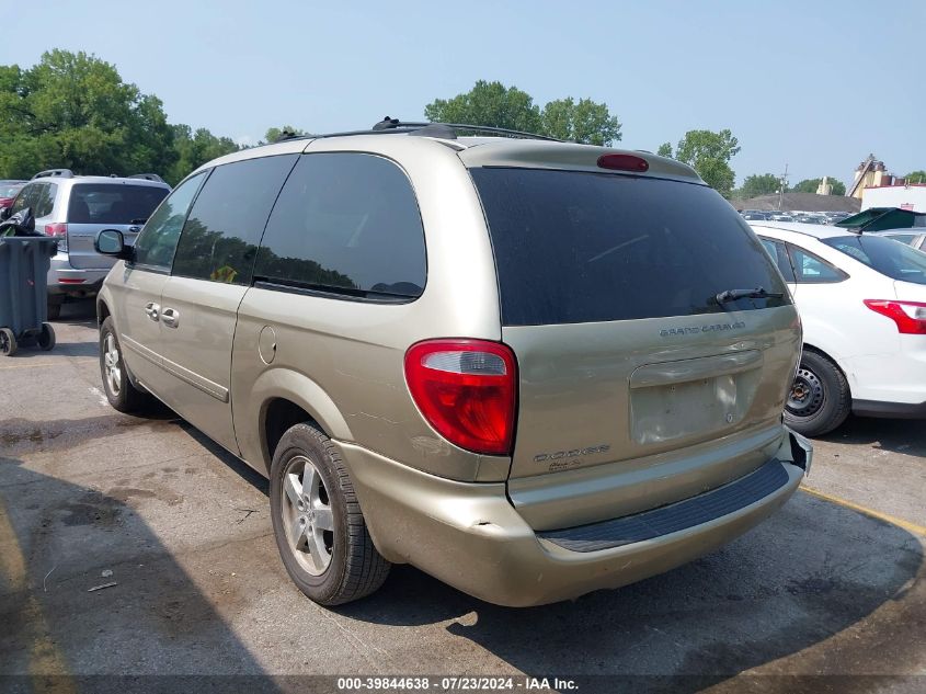 2006 Dodge Grand Caravan Sxt VIN: 2D4GP44L86R603673 Lot: 39844638