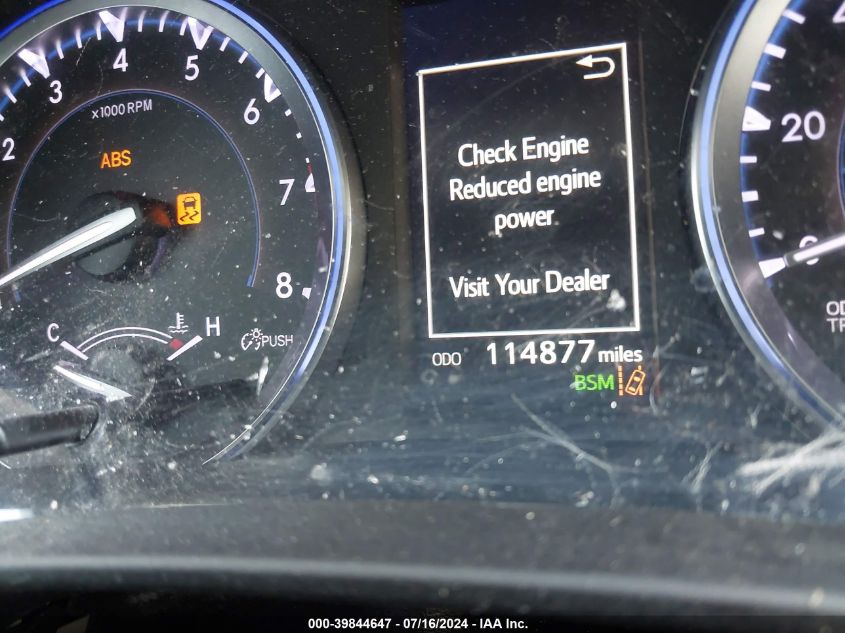 2019 Toyota Highlander Xle VIN: 5TDJZRFHXKS945761 Lot: 39844647