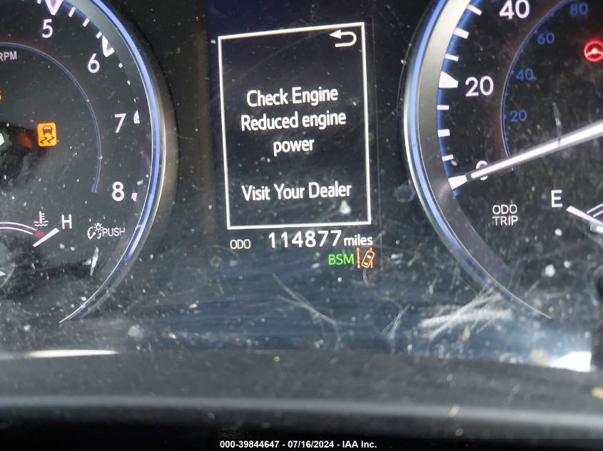 2019 Toyota Highlander Xle VIN: 5TDJZRFHXKS945761 Lot: 39844647