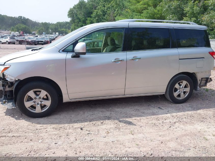 2017 Nissan Quest Sv VIN: JN8AE2KP4H9169008 Lot: 39844662