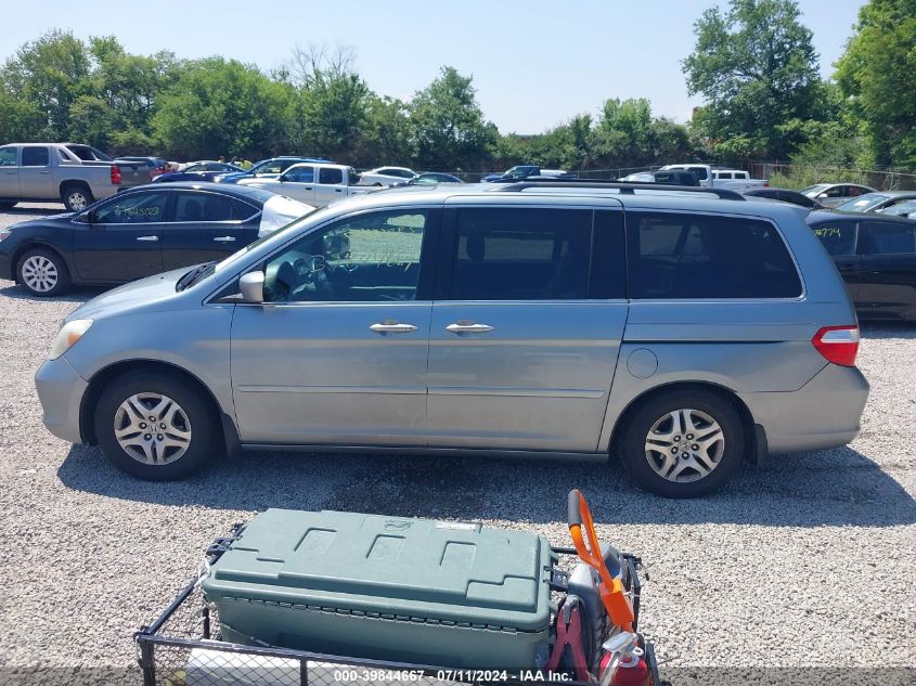 2007 Honda Odyssey Ex-L VIN: 5FNRL387X7B101897 Lot: 39844667