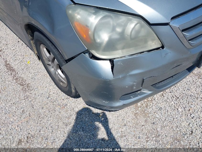 2007 Honda Odyssey Ex-L VIN: 5FNRL387X7B101897 Lot: 39844667