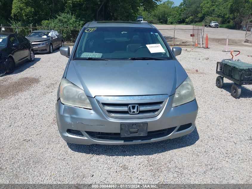 2007 Honda Odyssey Ex-L VIN: 5FNRL387X7B101897 Lot: 39844667