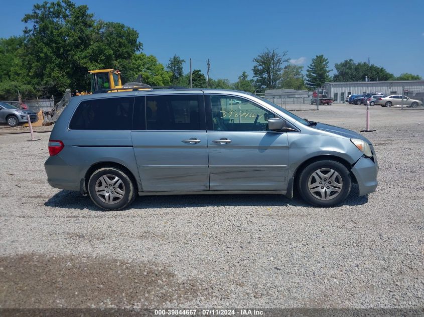 2007 Honda Odyssey Ex-L VIN: 5FNRL387X7B101897 Lot: 39844667