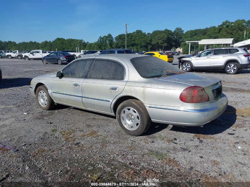 1LNHM97V9YY780103 | 2000 LINCOLN CONTINENTAL