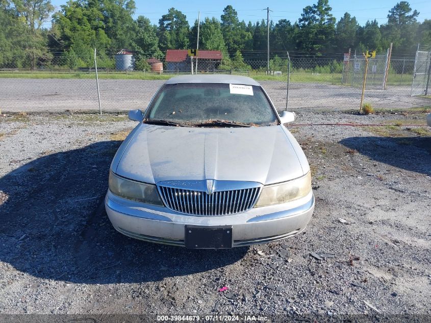 2000 Lincoln Continental VIN: 1LNHM97V9YY780103 Lot: 39844679