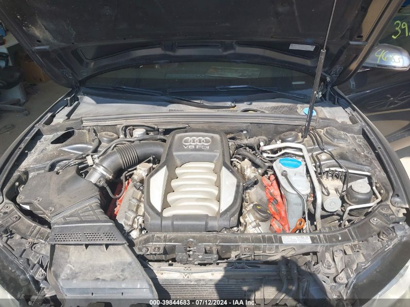 2009 Audi S5 4.2L VIN: WAURV78T59A033046 Lot: 39844683