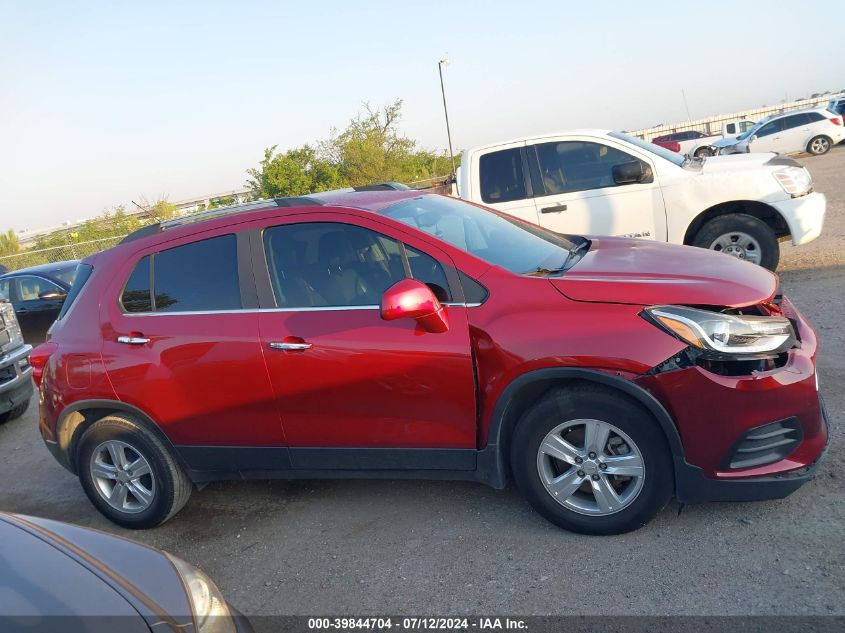 VIN 3GNCJLSB4KL120309 2019 CHEVROLET TRAX LT