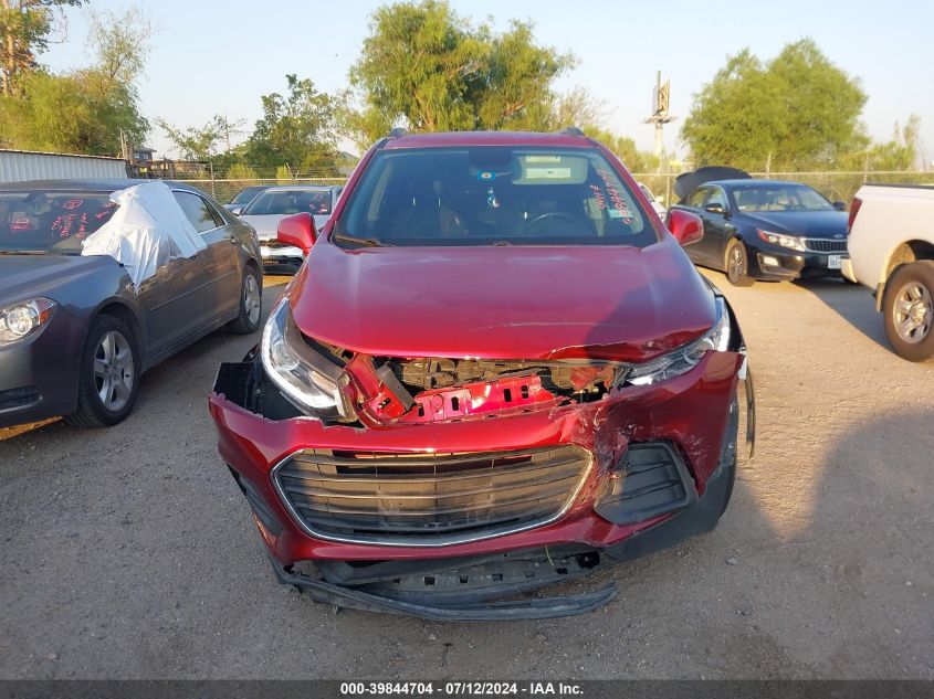 VIN 3GNCJLSB4KL120309 2019 CHEVROLET TRAX LT