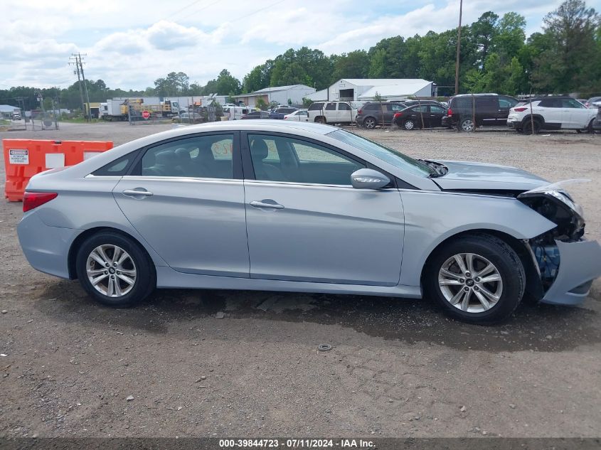 2014 Hyundai Sonata Gls VIN: 5NPEB4AC0EH933097 Lot: 39844723