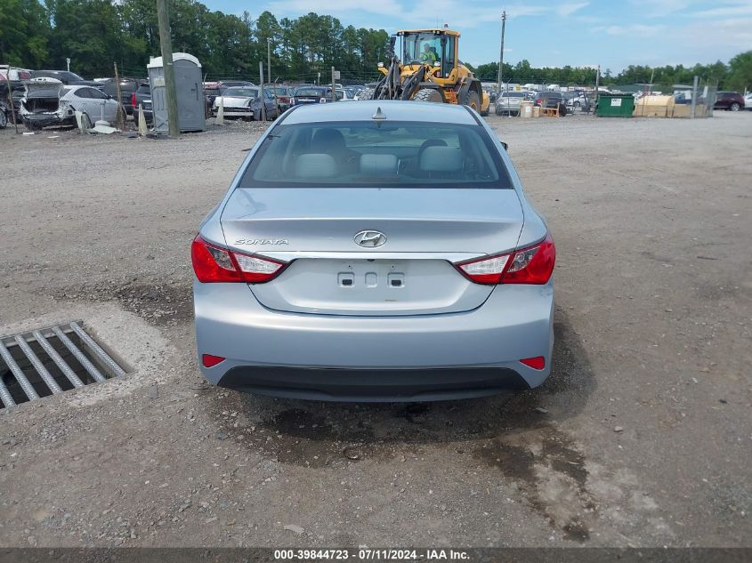 2014 Hyundai Sonata Gls VIN: 5NPEB4AC0EH933097 Lot: 39844723