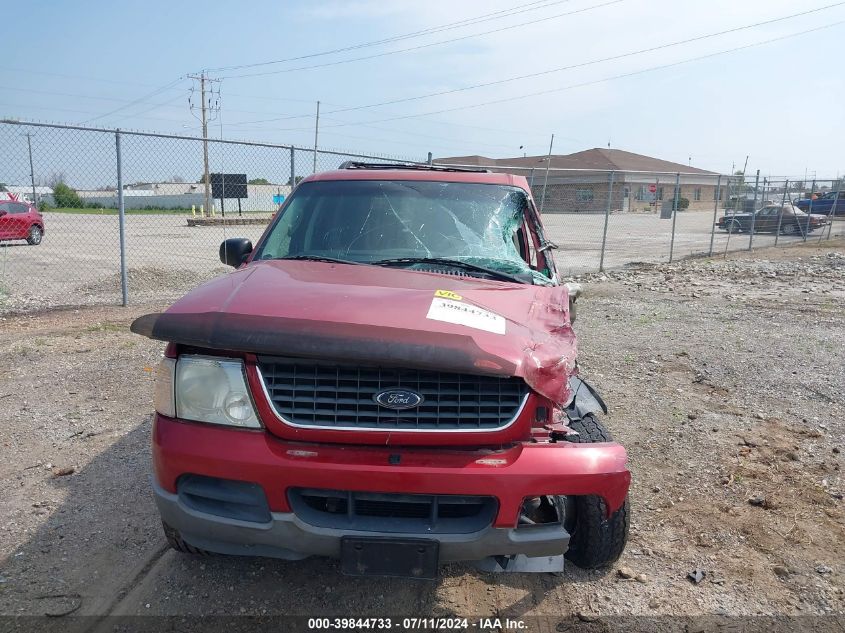 2002 Ford Explorer Xlt VIN: 1FMZU73W12ZA76339 Lot: 39844733