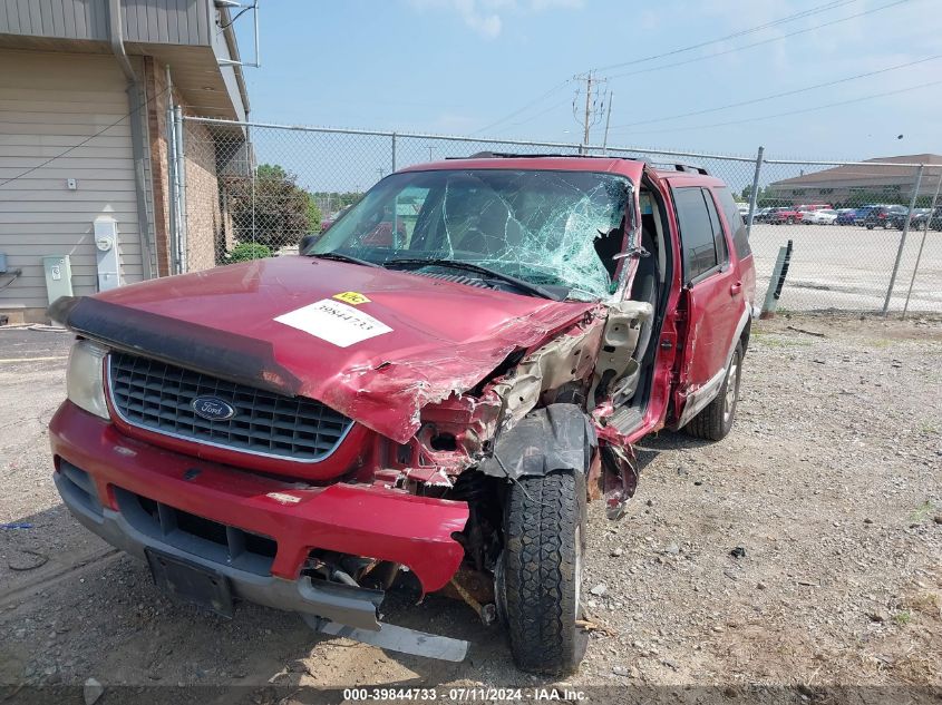 2002 Ford Explorer Xlt VIN: 1FMZU73W12ZA76339 Lot: 39844733