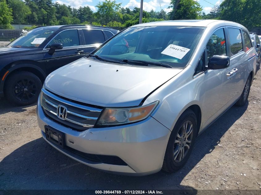 2012 Honda Odyssey Ex-L VIN: 5FNRL5H68CB069917 Lot: 39844769