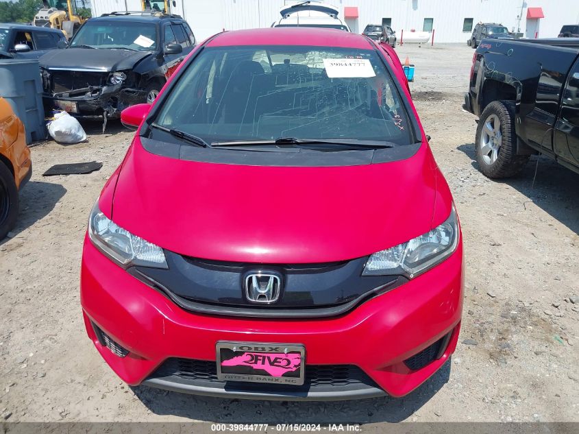 2016 Honda Fit Lx VIN: JHMGK5H58GX019482 Lot: 39844777