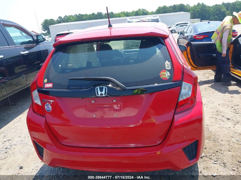 2016 Honda Fit Lx VIN: JHMGK5H58GX019482 Lot: 39844777