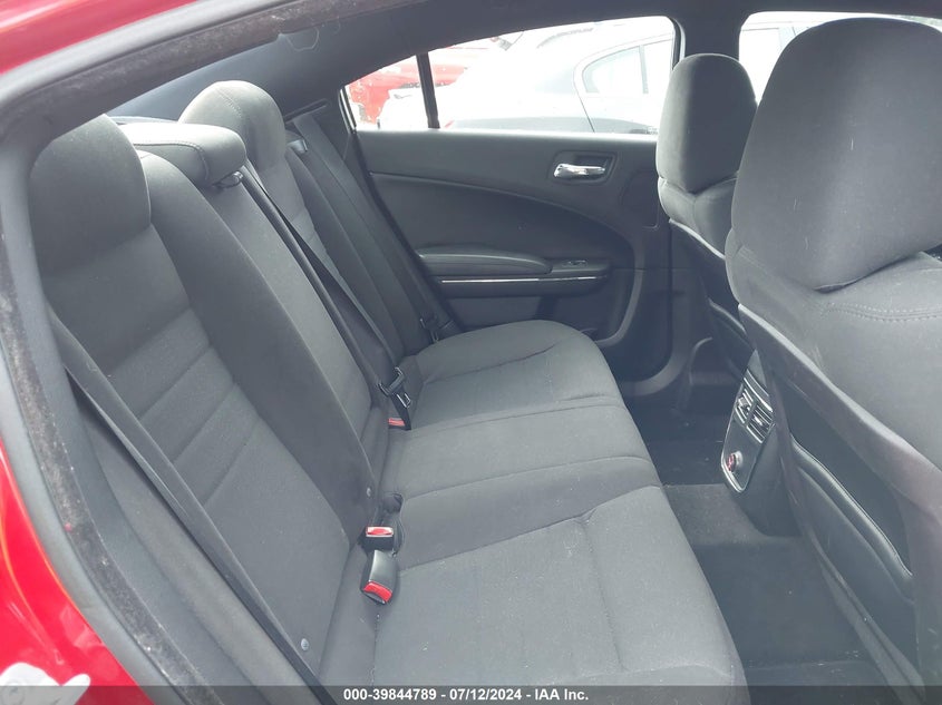 2012 Dodge Charger Sxt VIN: 2C3CDXHG6CH303221 Lot: 39844789