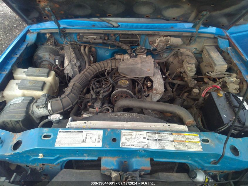 2000 Ford Ranger Xl/Xlt VIN: 1FTYR10C6YTA37783 Lot: 39844801