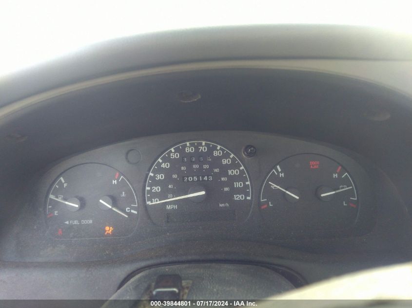 2000 Ford Ranger Xl/Xlt VIN: 1FTYR10C6YTA37783 Lot: 39844801