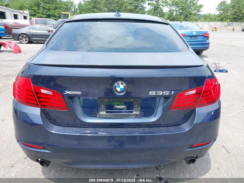2014 BMW 535I xDrive VIN: WBA5B3C54ED537797 Lot: 39844819