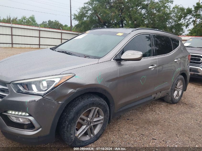 2017 Hyundai Santa Fe Sport 2.4L VIN: 5NMZU3LB3HH050431 Lot: 39844826