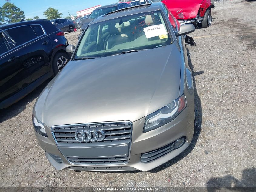 2011 Audi A4 2.0T Premium VIN: WAUFFAFL7BN014027 Lot: 39844847