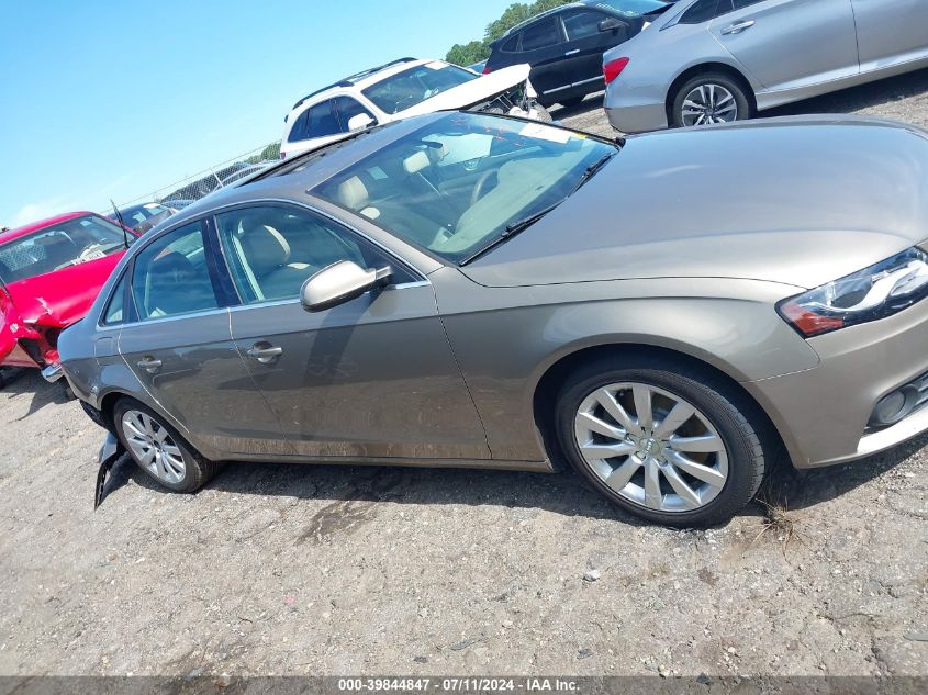 2011 Audi A4 2.0T Premium VIN: WAUFFAFL7BN014027 Lot: 39844847