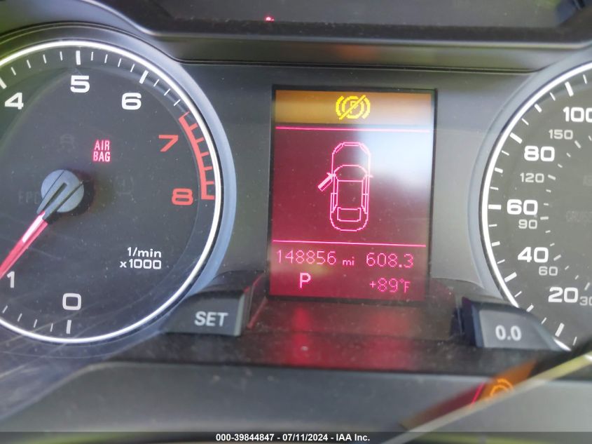 2011 Audi A4 2.0T Premium VIN: WAUFFAFL7BN014027 Lot: 39844847