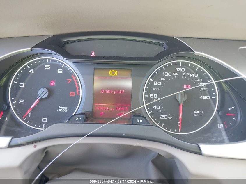 2011 Audi A4 2.0T Premium VIN: WAUFFAFL7BN014027 Lot: 39844847