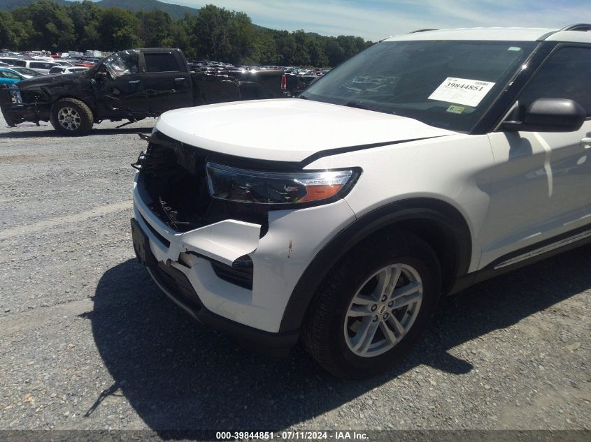 2022 Ford Explorer Xlt VIN: 1FMSK8DH3NGA14700 Lot: 39844851