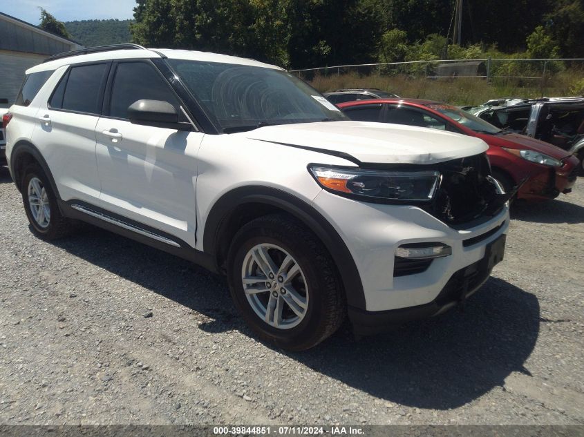 2022 Ford Explorer Xlt VIN: 1FMSK8DH3NGA14700 Lot: 39844851