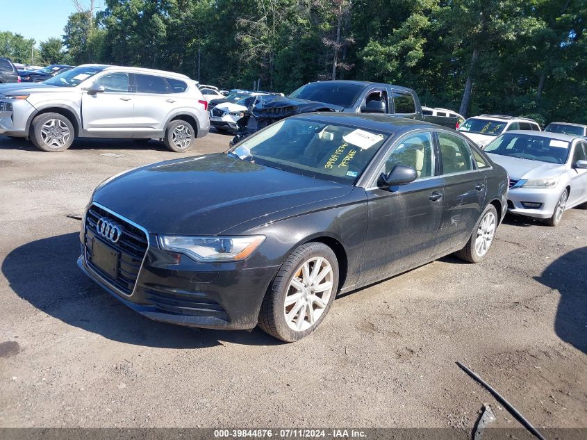 2013 Audi A6 2.0T Premium VIN: WAUGFAFC3DN103665 Lot: 39844876