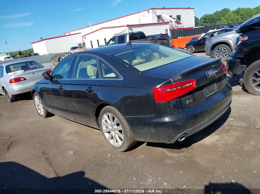 2013 Audi A6 2.0T Premium VIN: WAUGFAFC3DN103665 Lot: 39844876