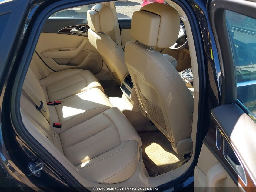 2013 Audi A6 2.0T Premium VIN: WAUGFAFC3DN103665 Lot: 39844876