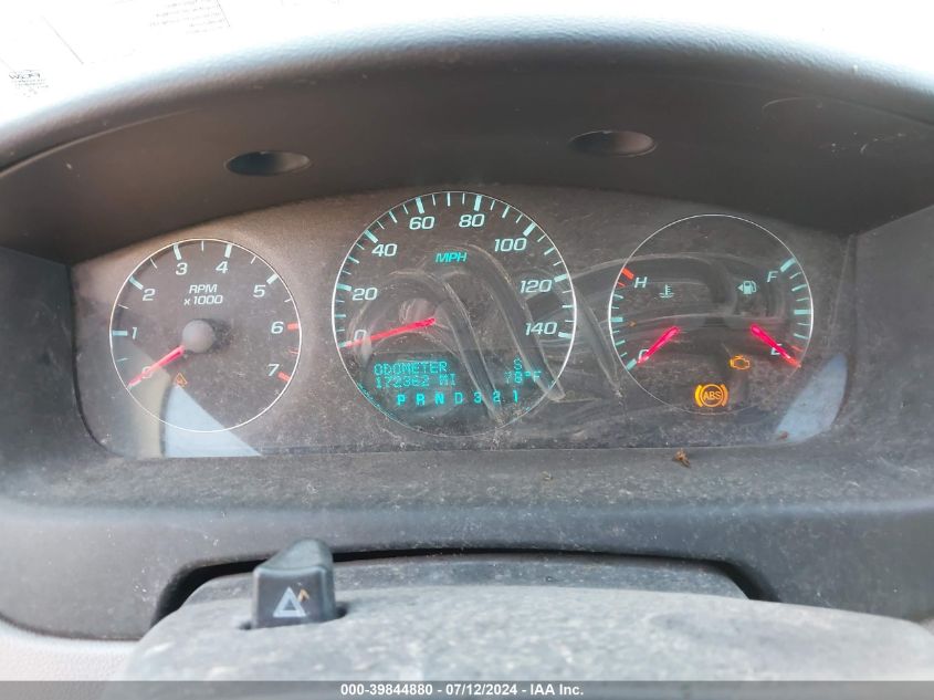 2011 Chevrolet Impala Lt VIN: 2G1WG5EK5B1169282 Lot: 39844880