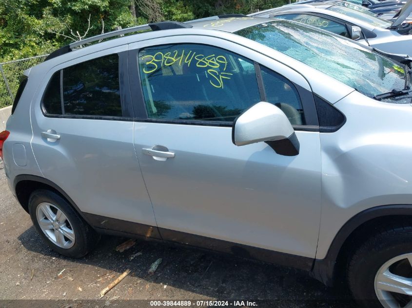 2021 Chevrolet Trax Fwd Lt VIN: KL7CJLSB1MB330229 Lot: 39844889