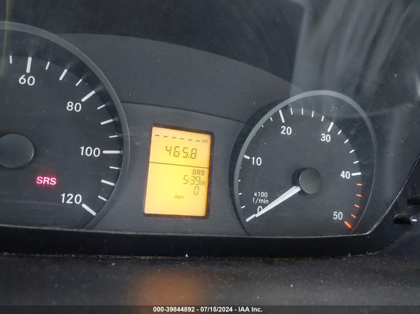 2011 Mercedes-Benz Sprinter 2500 High Roof VIN: WD3PE8CB6B5605684 Lot: 39844892